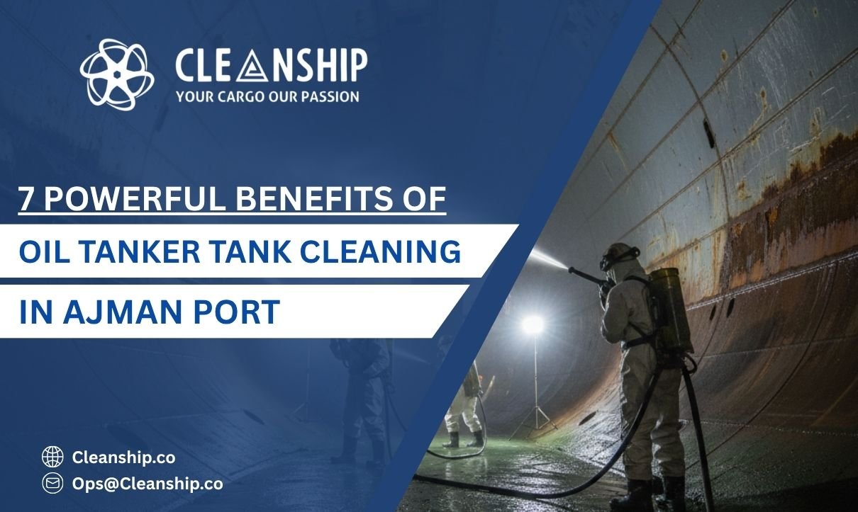 Tank cleaning in Mina Saqr Port for safe and efficient marine operations
