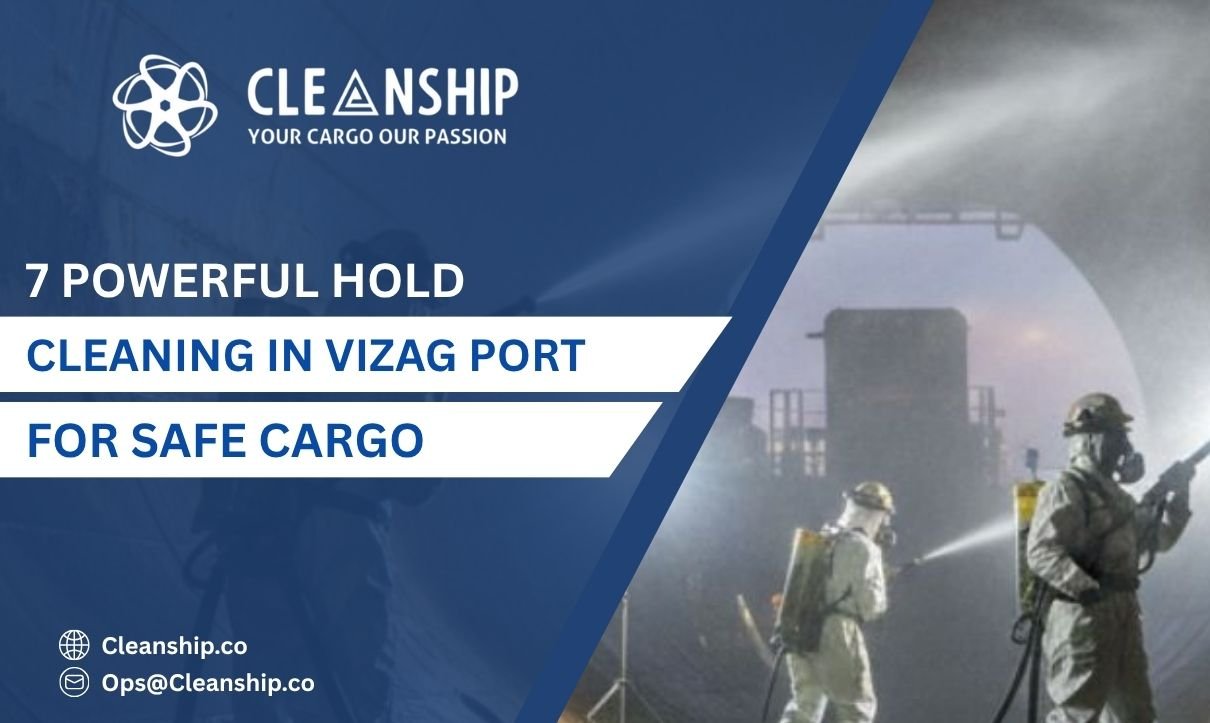 Hold cleaning in Vizag Port for safe and efficient cargo operations