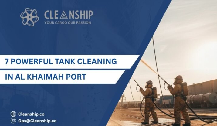 Tank cleaning in Al Khaimah Port for safe and efficient marine operations