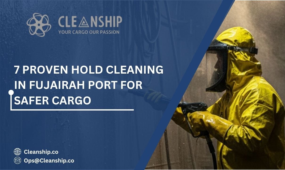 Hold cleaning in Fujairah Port for safer and efficient cargo operations