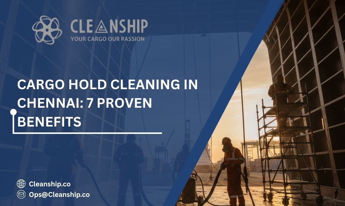 Cargo hold cleaning in Chennai Port for safe and efficient shipping operations
