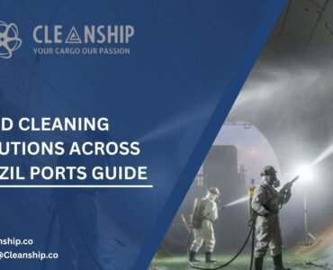 Cargo hold cleaning at Brazil ports for safe shipping operations