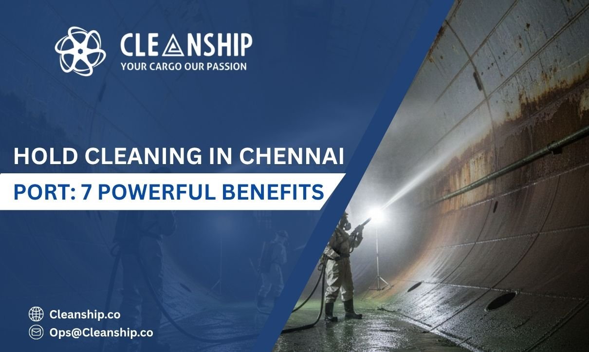Cargo hold cleaning in Chennai Port for safe and efficient shipping operations