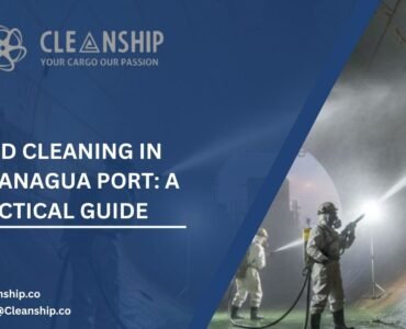 Cargo hold cleaning at Paranagua Port for safe and efficient shipping