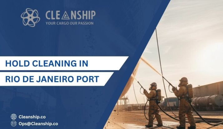Cargo hold cleaning operations at Rio de Janeiro Port for safe shipping