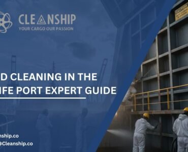 Cargo hold cleaning at Recife Port for safe and efficient shipping operations