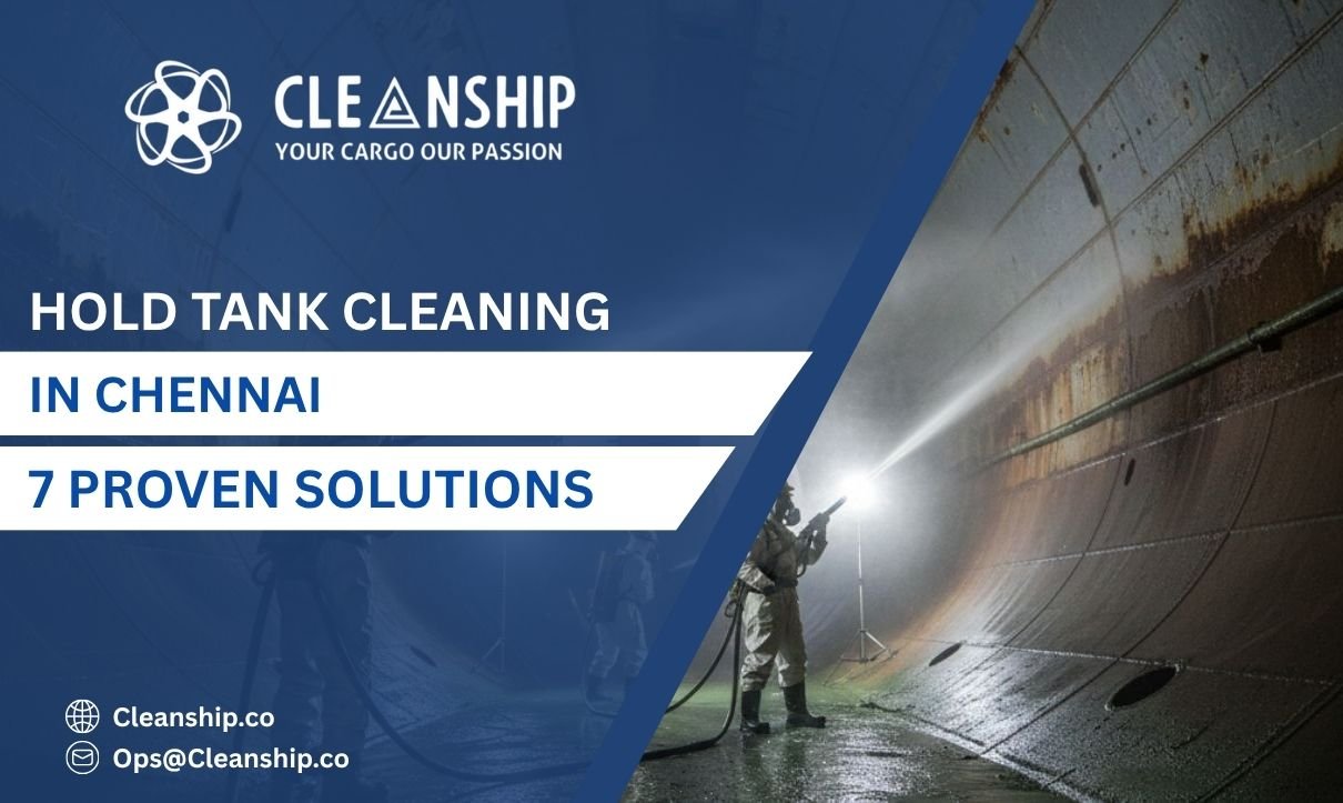 Hold tank cleaning in Chennai Port for safe and efficient shipping operations
