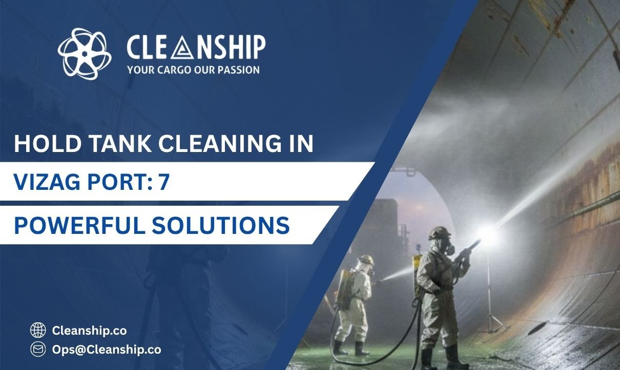 Hold tank cleaning in Vizag Port for safe and efficient shipping operations