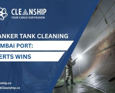 Oil tanker tank cleaning at Mumbai Port for safe and efficient operations