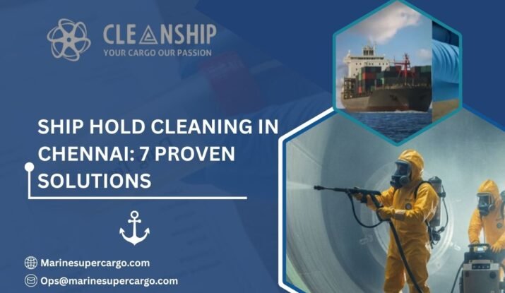 Ship hold cleaning in Chennai Port for safe and efficient cargo operations