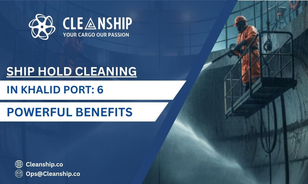 Ship hold cleaning in Khalid Port improving cargo safety and vessel efficiency