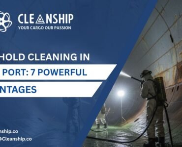 Ship hold cleaning in Vizag Port for safe and efficient cargo operations