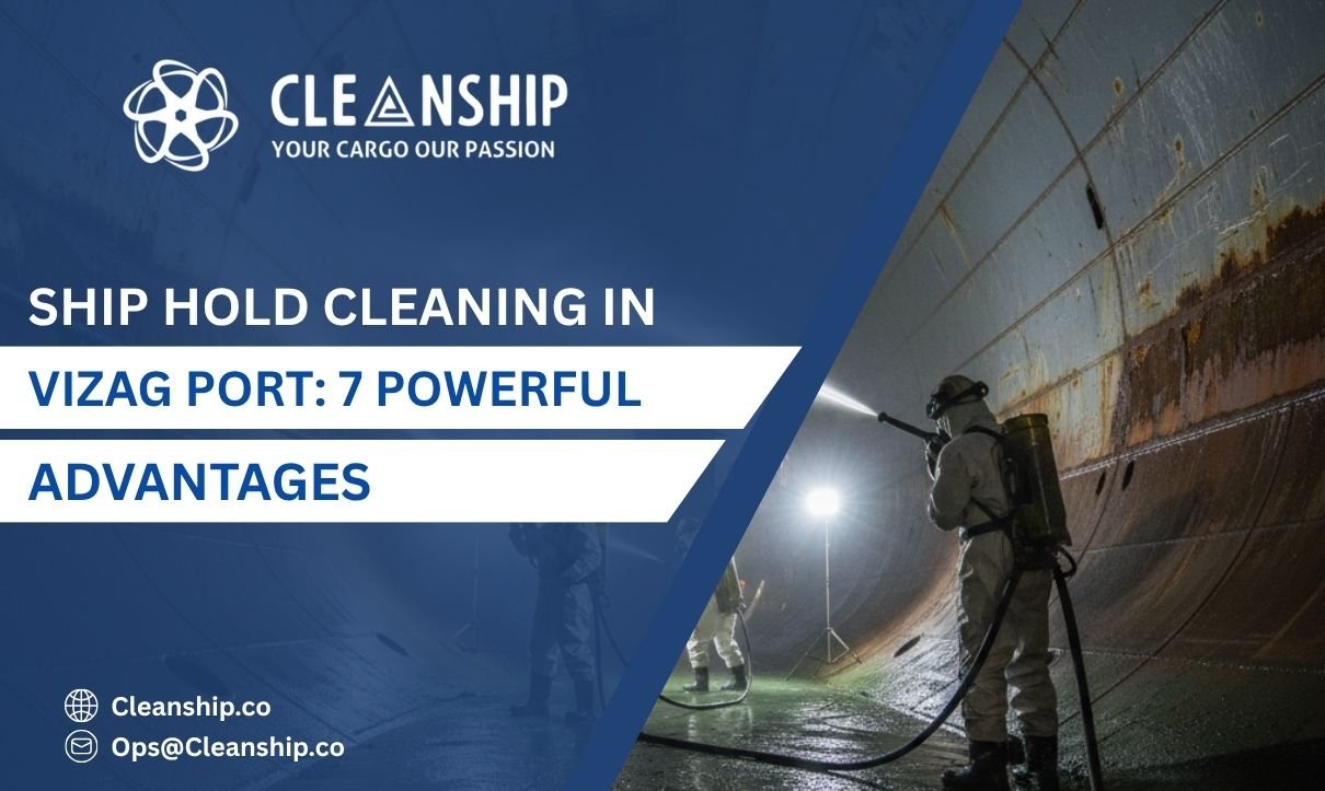 Ship hold cleaning in Vizag Port for safe and efficient cargo operations