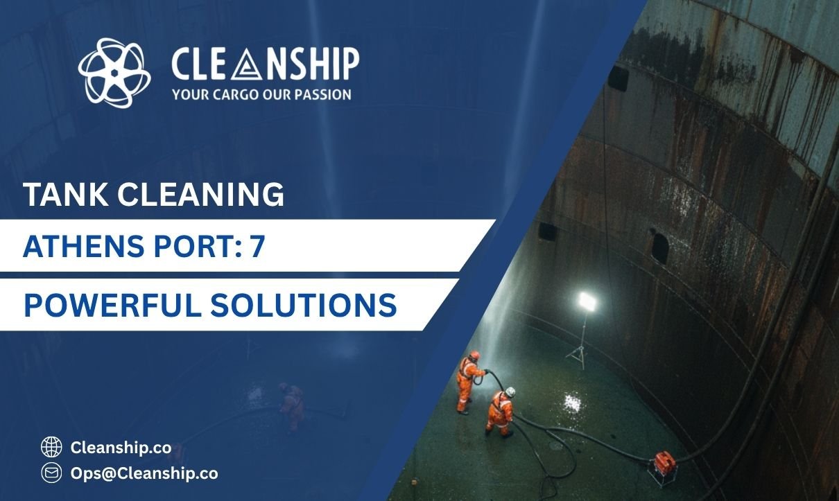 Tank Cleaning in Athens Port: 7 Powerful Solutions