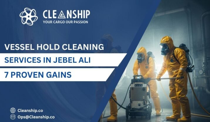 Vessel hold cleaning services in Jebel Ali Port for safe cargo operations