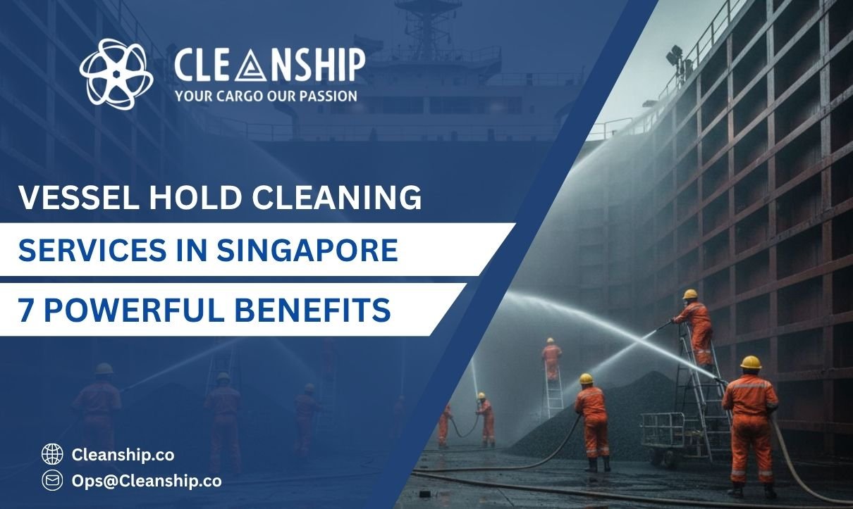 Vessel hold cleaning services in Singapore Port for safe cargo operations