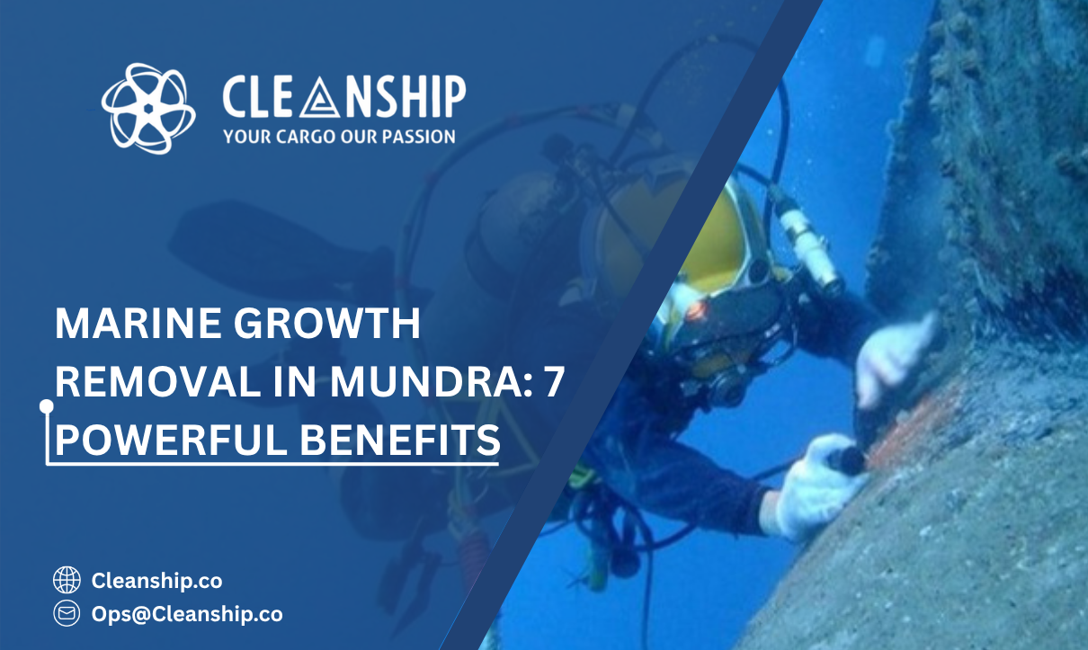 Marine growth removal in Mundra Port for improved vessel performance and efficiency