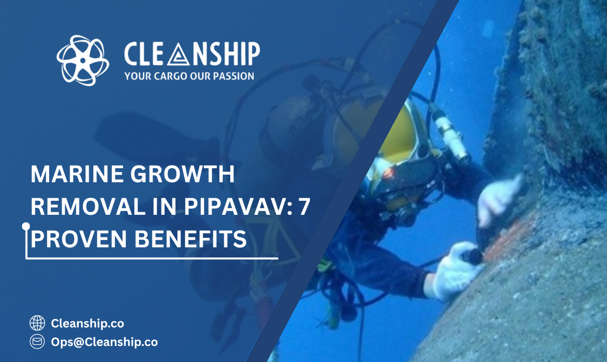 Marine Growth Removal in Pipavav