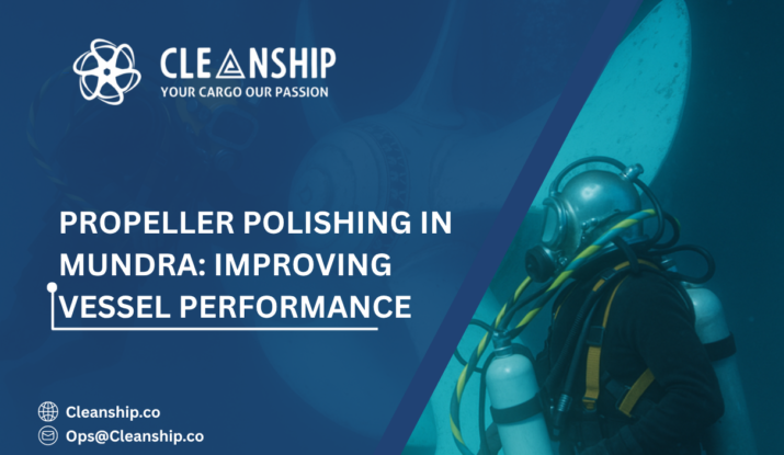Propeller Polishing in Mundra Marine Diving Services