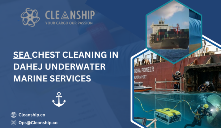 Sea Chest Cleaning in Dahej | Underwater Marine Services