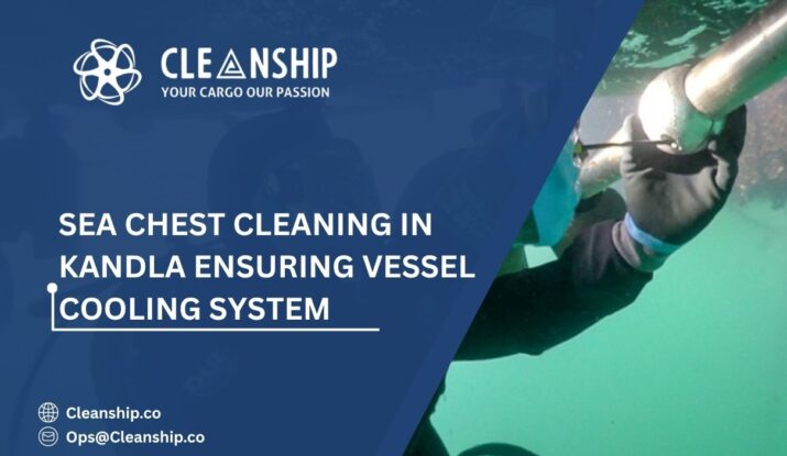 Sea Chest Cleaning in Kandla vessel cooling system