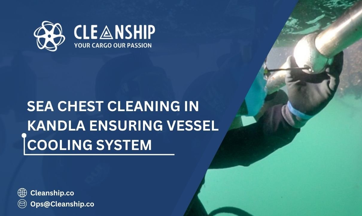 Sea Chest Cleaning in Kandla vessel cooling system