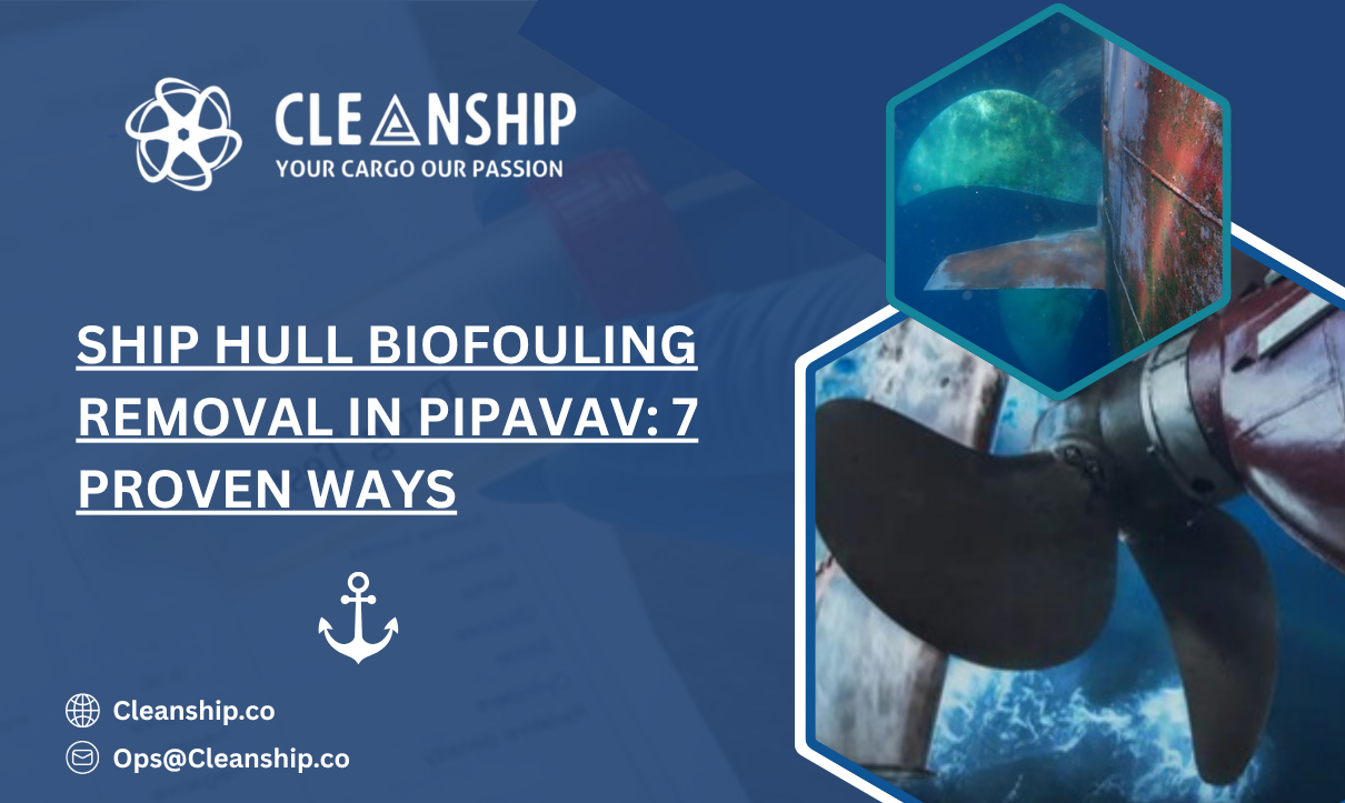 Ship Hull Biofouling Removal in Pipavav