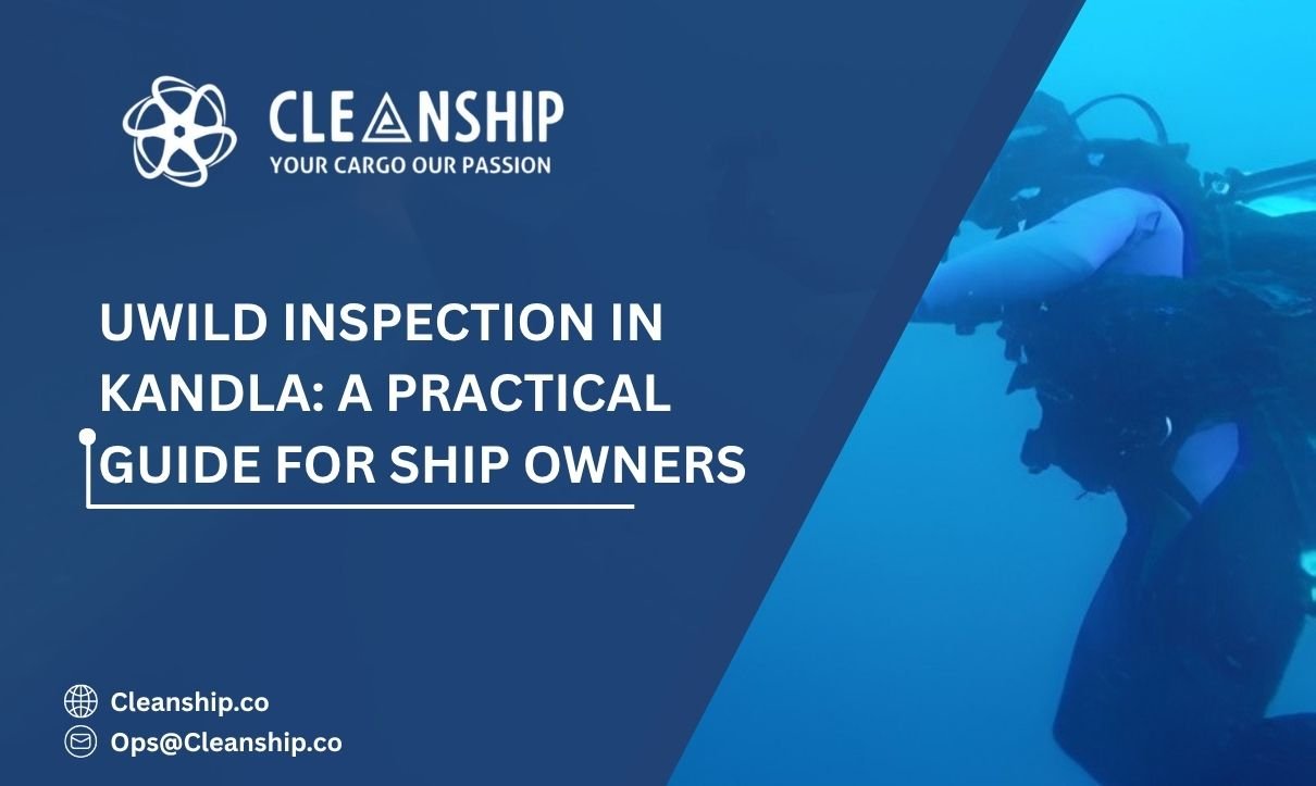 UWILD Inspection in Kandla Underwater Ship Surveys