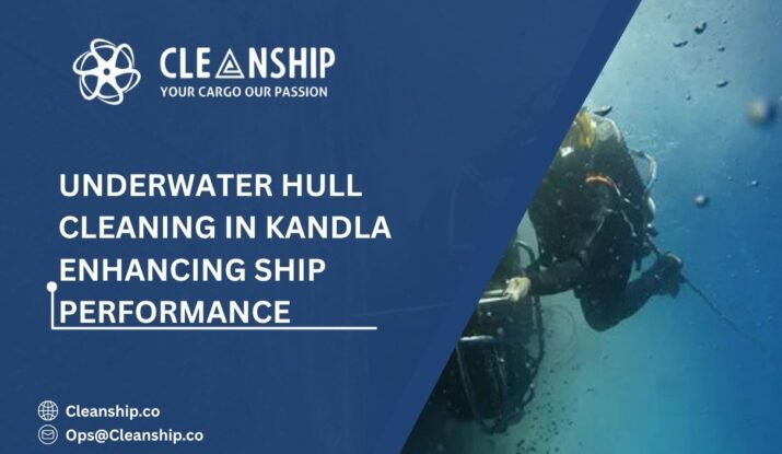 Underwater Hull Cleaning in Kandla port area