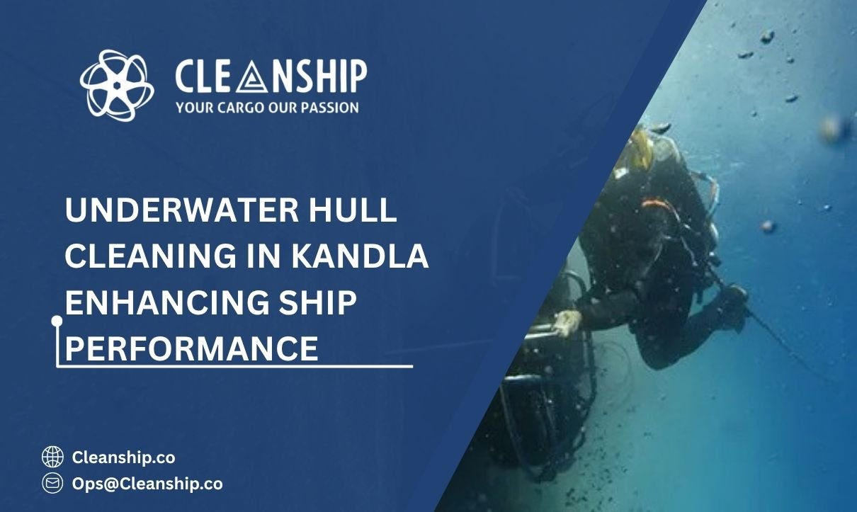Underwater Hull Cleaning in Kandla port area