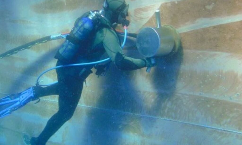 Underwater Paint Condition Inspection in Hazira 2 Underwater Paint Condition Inspection in Hazira