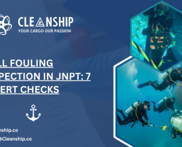 Hull Fouling Inspection in JNPT 7 Expert Checks Hull Fouling Inspection in JNPT