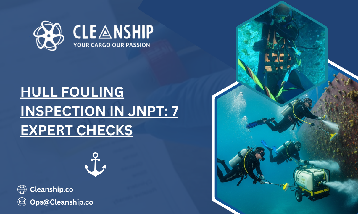 Hull Fouling Inspection in JNPT