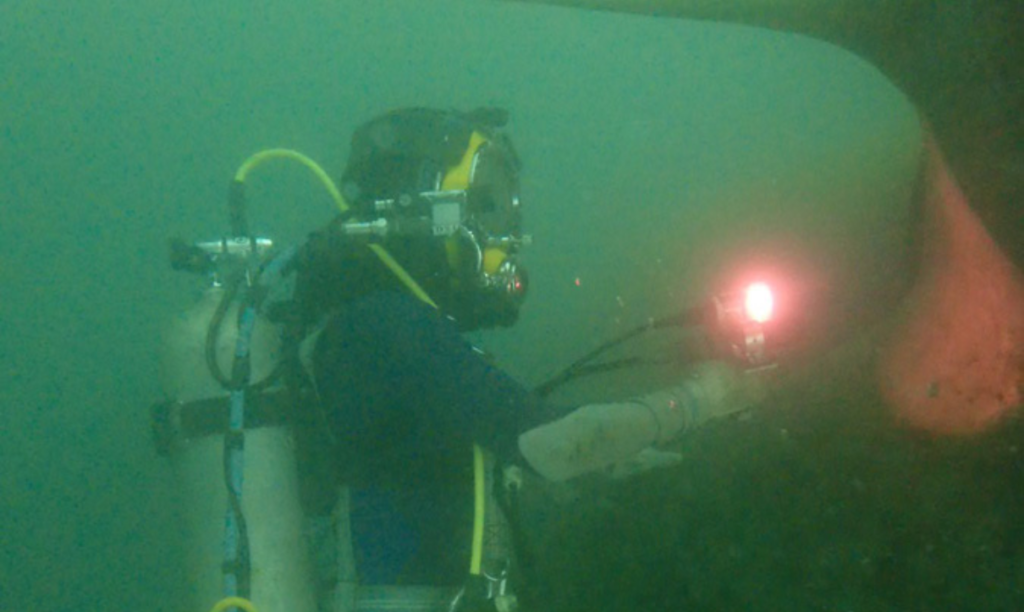 ROV Hull Inspection in Mormugao