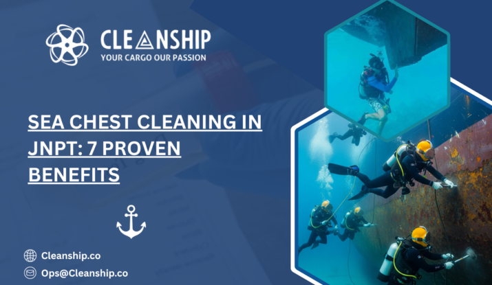 Sea Chest Cleaning in JNPT
