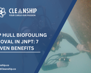 Ship Hull Biofouling Removal in JNPT