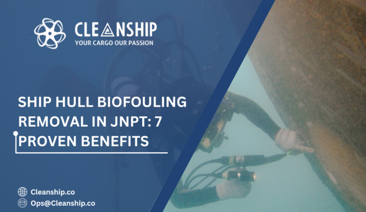 Ship Hull Biofouling Removal in JNPT