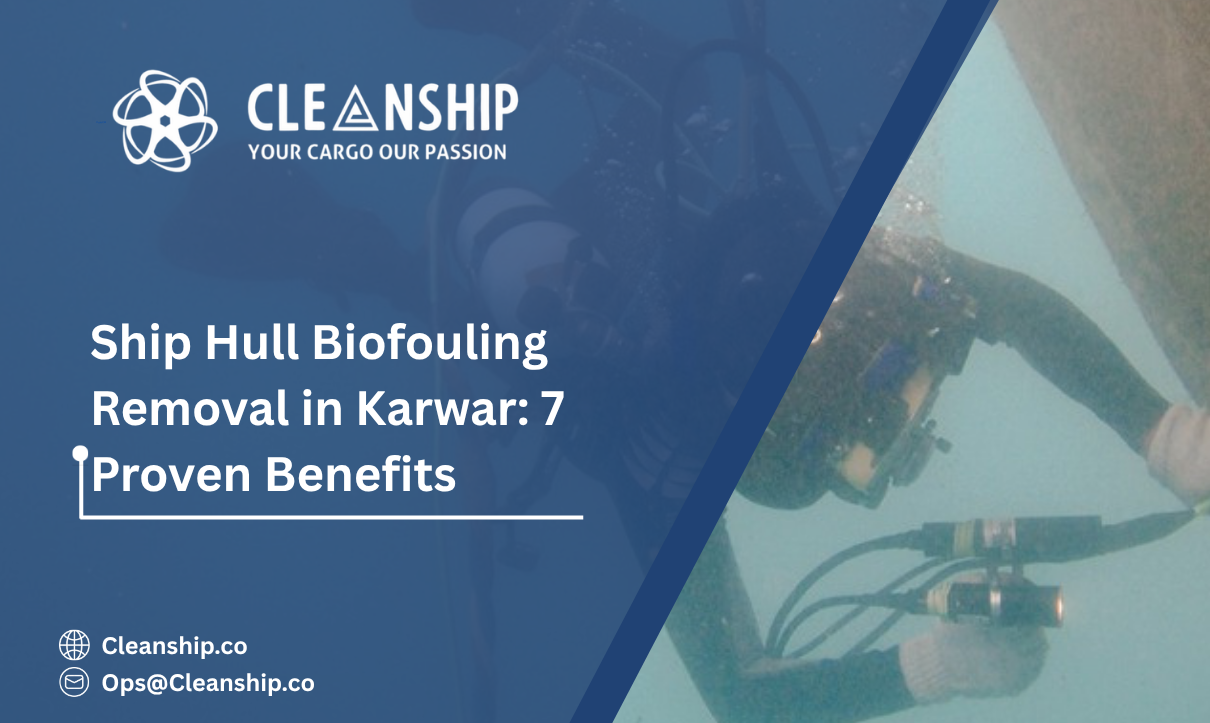 Ship Hull Biofouling Removal in Karwar