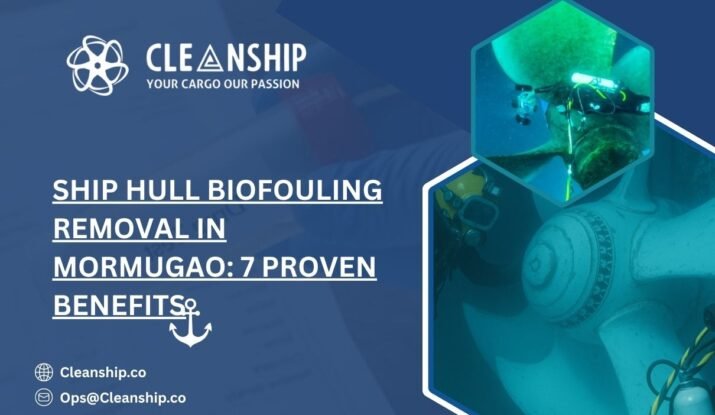 Ship Hull Biofouling Removal in Mormugao