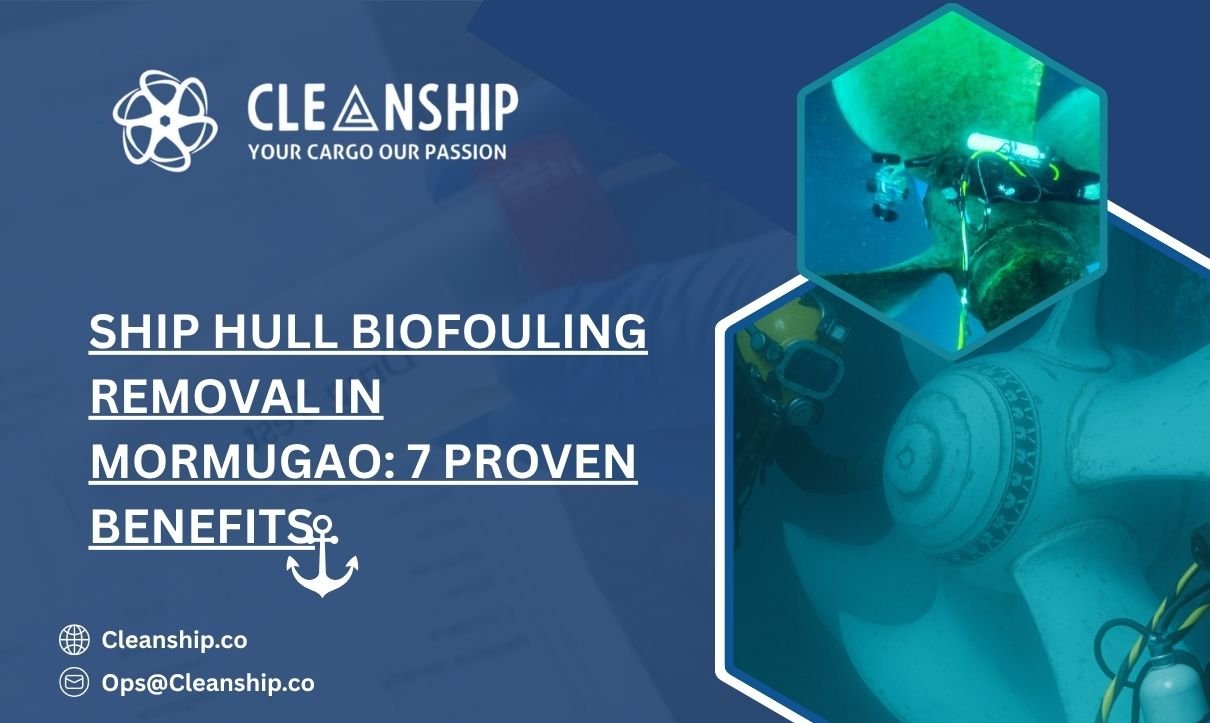 Ship Hull Biofouling Removal in Mormugao