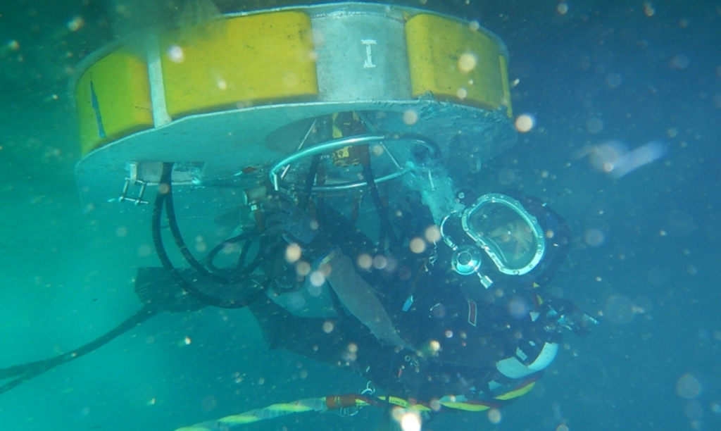 Underwater Paint Condition Inspection in JNPT