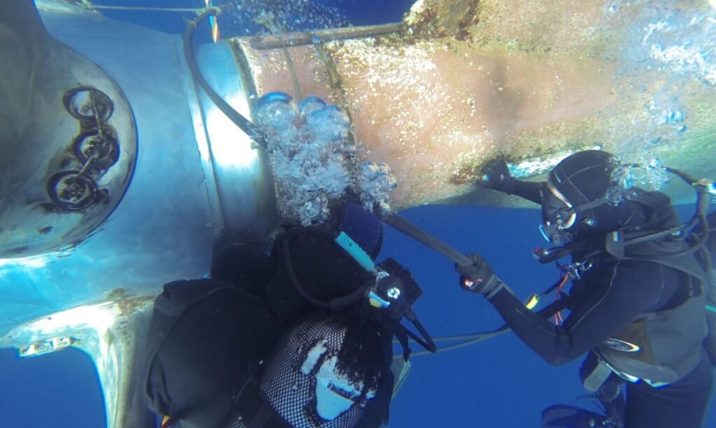 Underwater Paint Condition Inspection in Mormugao